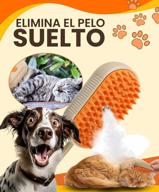 !CEPILLO VAPORIZANTE QUITA PELOS¡