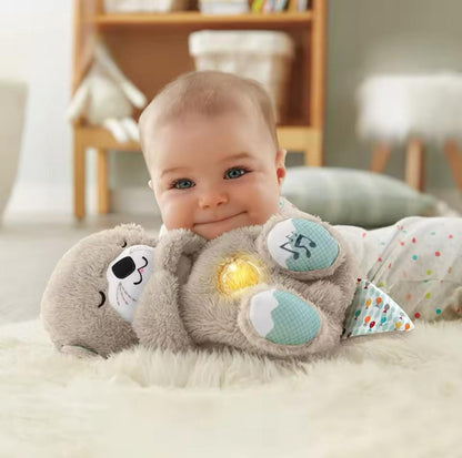 💤PELUCHE CON RESPIRACIÓN ARTIFICIAL + Lampara Tulipanes🎁
