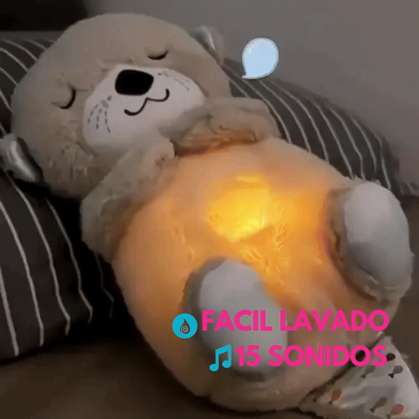 💤PELUCHE CON RESPIRACIÓN ARTIFICIAL + Lampara Tulipanes🎁