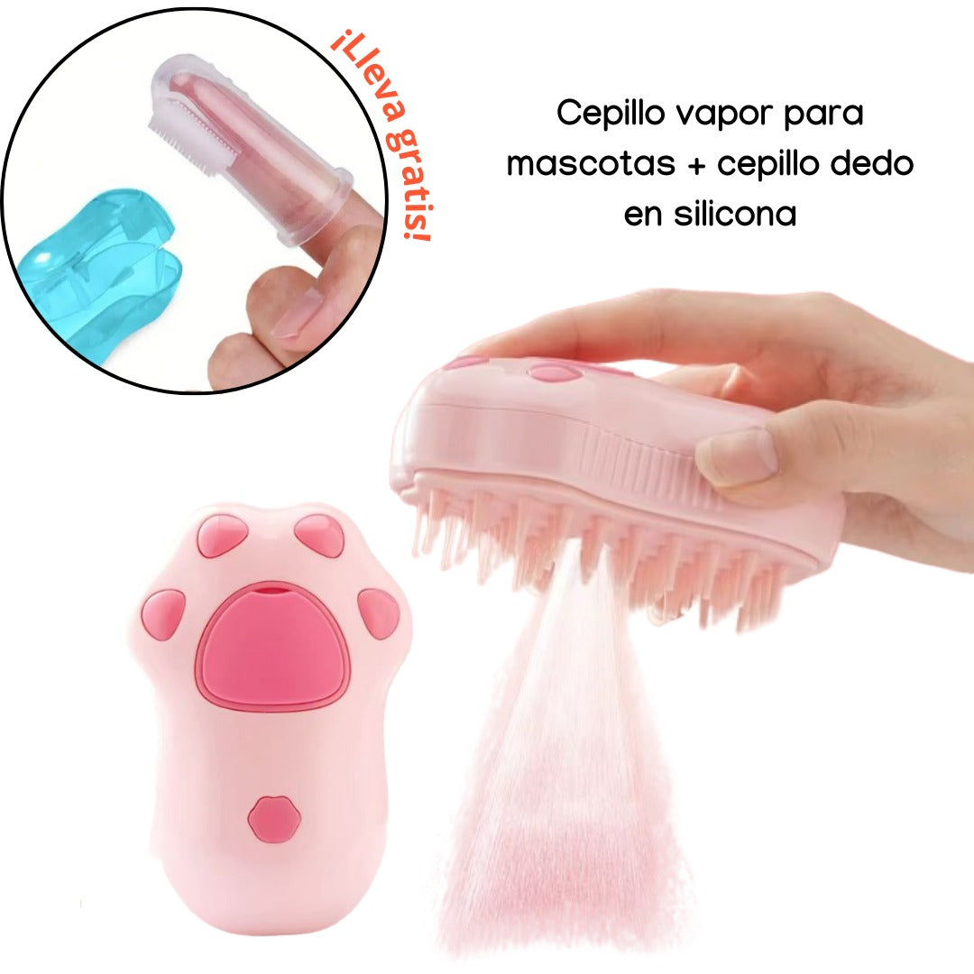 Peine Para Mascota Con Vapor Relajante