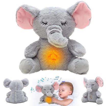 💤PELUCHE CON RESPIRACIÓN ARTIFICIAL + Lampara Tulipanes🎁