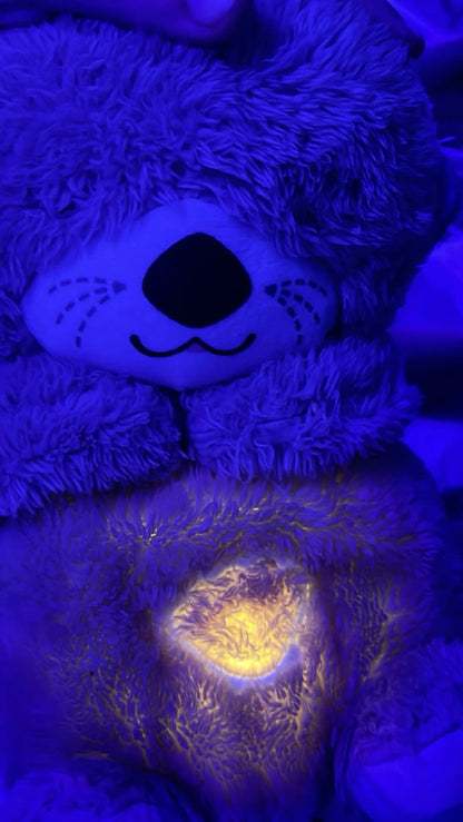 💤PELUCHE CON RESPIRACIÓN ARTIFICIAL + Lampara Tulipanes🎁