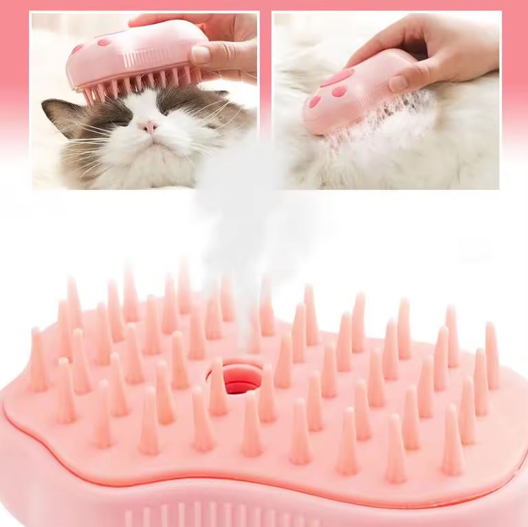 Peine Para Mascota Con Vapor Relajante