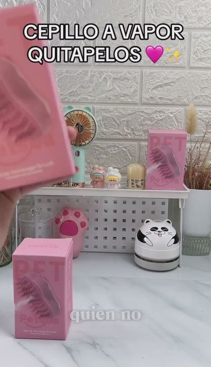 Peine Para Mascota Con Vapor Relajante